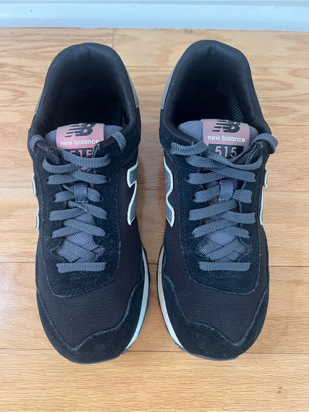 New Balance 515 Women’s Sneakers in Black/Pink Iridescent WL515CSD